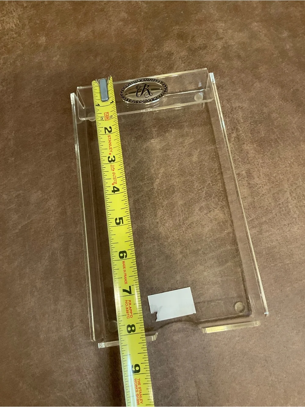 Mud Pie “R” Paper Napkin Holder